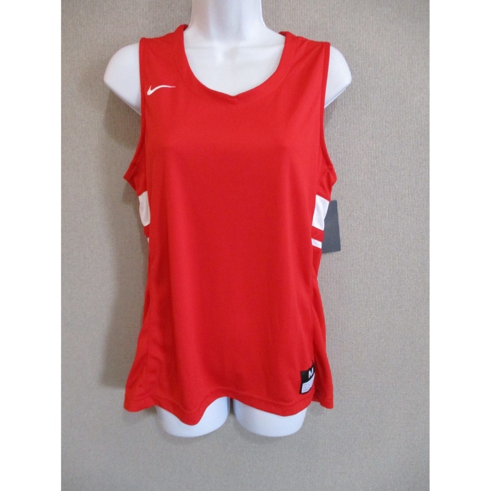 Nike Women's Basketball Jersey Size Medium DRI-FIT V-Neck 932194